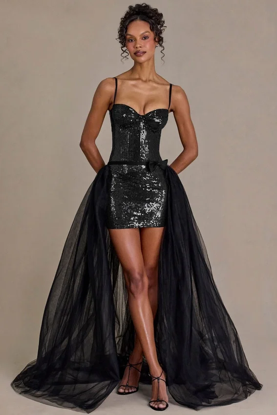 Odette Premium Tulle Kjol i svart Odette Premium Tulle Kjol i svart