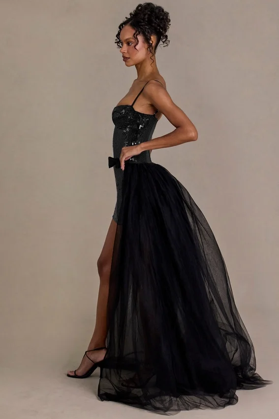 Odette Premium Tulle Kjol i svart Odette Premium Tulle Kjol i svart