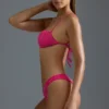 Oh Polly Badkläder: HOTFIX Edition Dekorerade V-formade bikinibyxor med hög benöppning i färgen Raspberry Sorbet Oh Polly Badkläder: HOTFIX Edition Dekorerade V-formade bikinibyxor med hög benöppning i färgen Raspberry Sorbet