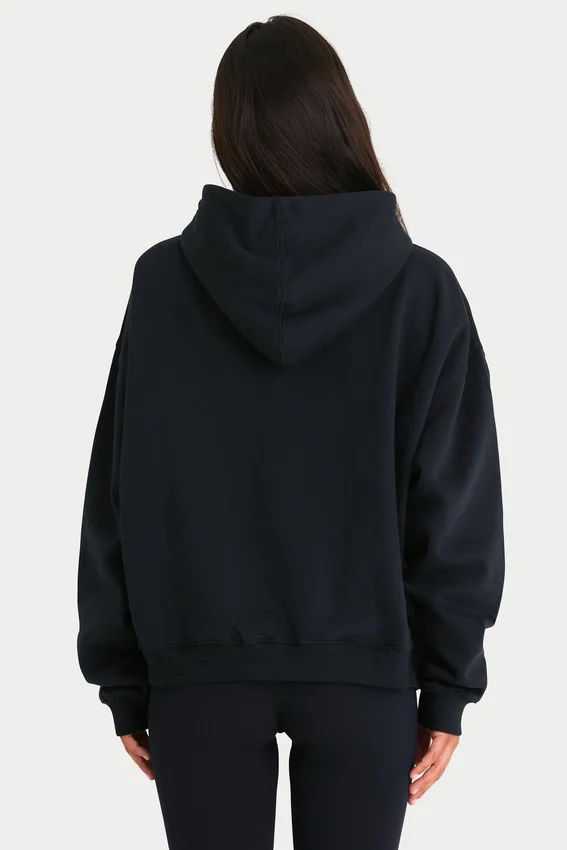 Oversized hoodie i svart Oversized hoodie i svart