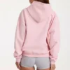 Oversized hoodie med applikation i färgen Blush Oversized hoodie med applikation i färgen Blush