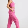 Oversized joggingbyxor i borstad jersey i hot pink Oversized joggingbyxor i borstad jersey i hot pink