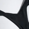 Pacifico Embellished Ruched Cheeky Bikinibyxor i svart Pacifico Embellished Ruched Cheeky Bikinibyxor i svart