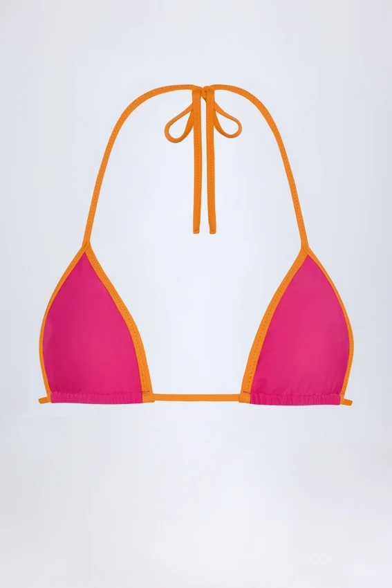 Paita triangel-bikinitopp i fuchsia Paita triangel-bikinitopp i fuchsia
