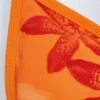 Paita Triangel-bikinitopp i orange orkidé-mönster Paita Triangel-bikinitopp i orange orkidé-mönster
