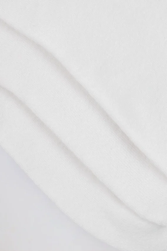 Paket med ribbade strumpor i vitt Paket med ribbade strumpor i vitt