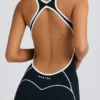 Petite Soft Active jumpsuit med öppen rygg i svart Petite Soft Active jumpsuit med öppen rygg i svart