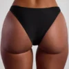 Praslin bandeau-bikinitopp med pärlbroderier i svart Praslin bandeau-bikinitopp med pärlbroderier i svart
