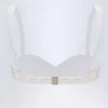 Ravello Broderie Anglaise balkett-bikinitopp med bygel i vitt Ravello Broderie Anglaise balkett-bikinitopp med bygel i vitt
