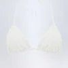Recife Broderie Anglaise Triangel-bikinitopp i vitt Recife Broderie Anglaise Triangel-bikinitopp i vitt