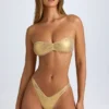 Rio bandeau-bikinitopp i guld Rio bandeau-bikinitopp i guld