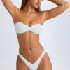 Rio bandeau-bikinitopp i vitt Rio bandeau-bikinitopp i vitt