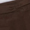 Rynkade minishorts i pecanmarl Rynkade minishorts i pecanmarl