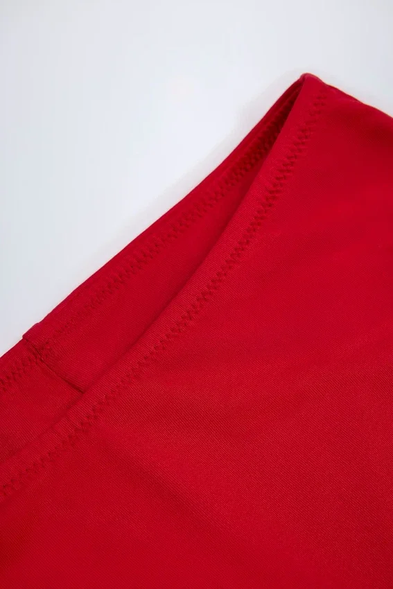 Sabrine Slinky Jersey Low-Rise Hotpants i Fire Red Sabrine Slinky Jersey Low-Rise Hotpants i Fire Red