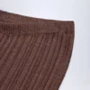 Selara Mid-Rise Flared Trousers i Bronze Selara Mid-Rise Flared Trousers i Bronze