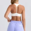 Shorts med medelhög midja i färgen Periwinkle Shorts med medelhög midja i färgen Periwinkle