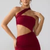 Shyla Slinky Jersey Ruched Cut Out Miniklänning i Ruby Shyla Slinky Jersey Ruched Cut Out Miniklänning i Ruby