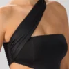 Shyla Slinky Jersey Ruched Cut Out Miniklänning i Svart Shyla Slinky Jersey Ruched Cut Out Miniklänning i Svart