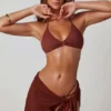Signature Side Tie Sarong i Mocha Signature Side Tie Sarong i Mocha