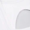 Sömlös, mjuk ribbad crop top med utskärningar i vitt Sömlös, mjuk ribbad crop top med utskärningar i vitt