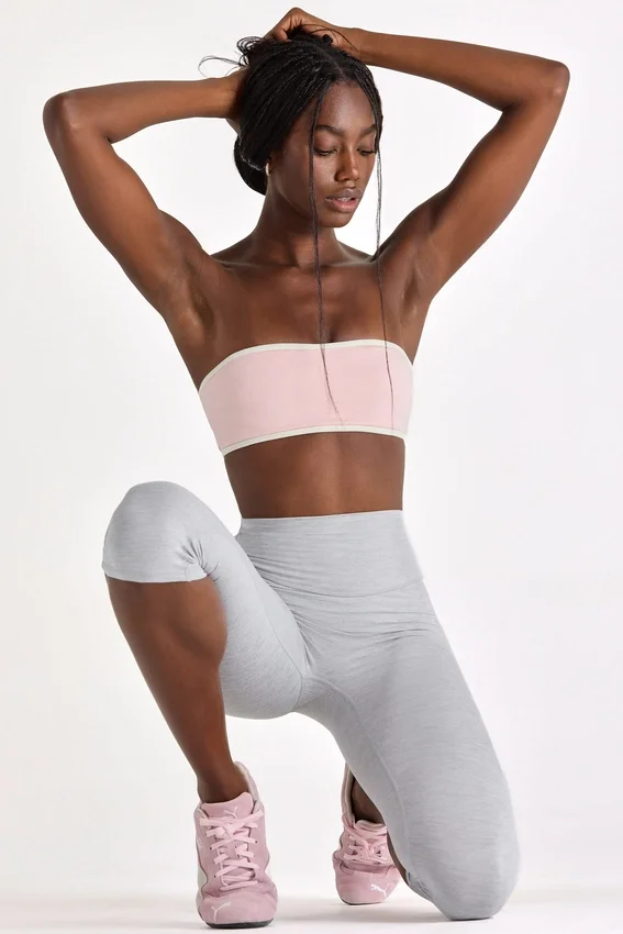 Soft Active bandeau-sport-BH i Blush Marl Soft Active bandeau-sport-BH i Blush Marl