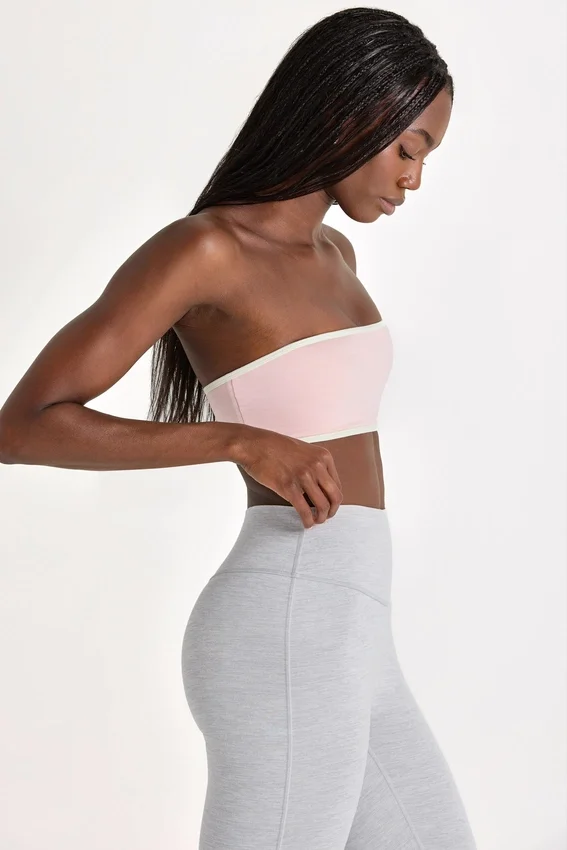 Soft Active bandeau-sport-BH i Blush Marl Soft Active bandeau-sport-BH i Blush Marl