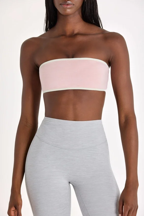 Soft Active bandeau-sport-BH i Blush Marl Soft Active bandeau-sport-BH i Blush Marl