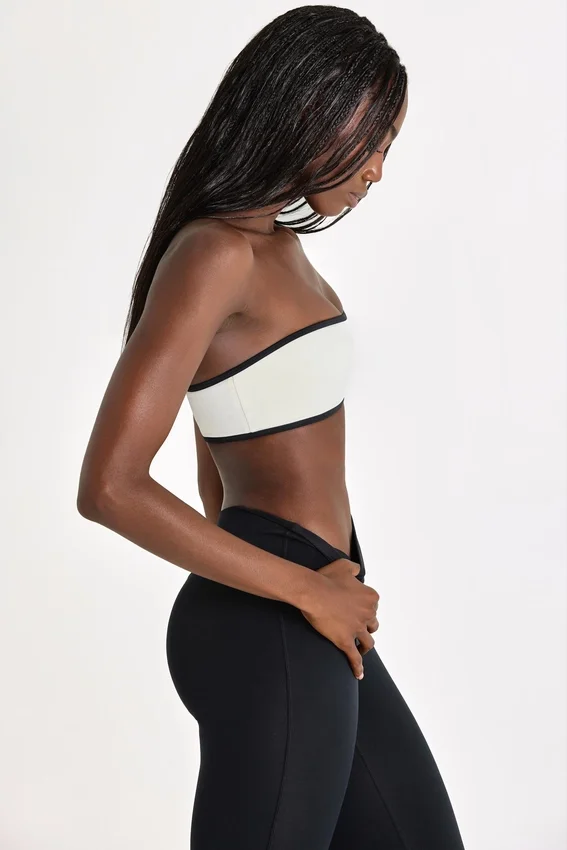 Soft Active bandeau-sport-BH i Ivory Soft Active bandeau-sport-BH i Ivory
