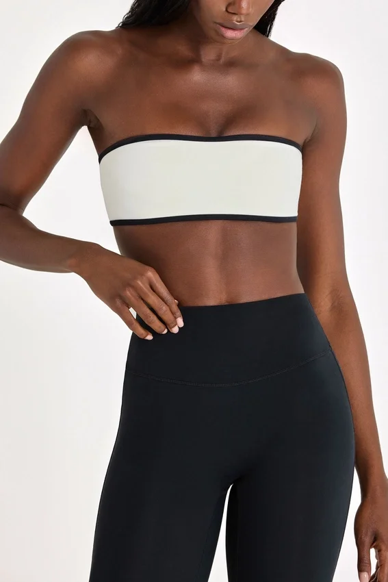 Soft Active bandeau-sport-BH i Ivory Soft Active bandeau-sport-BH i Ivory