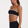 Soft Active bandeau-sport-BH i svart Soft Active bandeau-sport-BH i svart