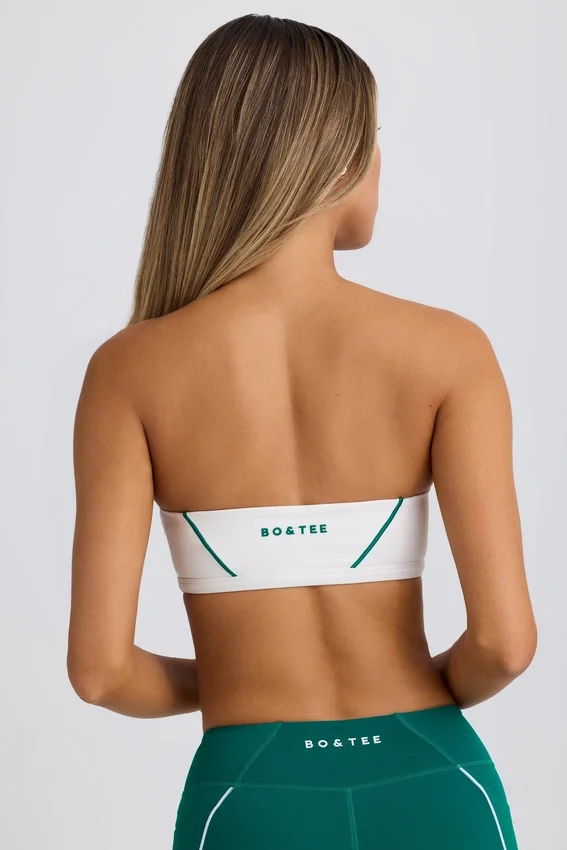 Soft Active bandeau-sport-BH i White Soft Active bandeau-sport-BH i White