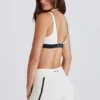 Soft Active Contrast minishorts i elfenben Soft Active Contrast minishorts i elfenben