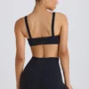 Soft Active Crossover Mini Shorts i svart Soft Active Crossover Mini Shorts i svart