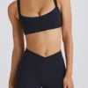 Soft Active Crossover Mini Shorts i svart Soft Active Crossover Mini Shorts i svart