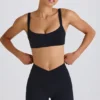 Soft Active Crossover Mini Shorts i svart Soft Active Crossover Mini Shorts i svart