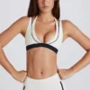 Soft Active Layered Sports Bra i Ivory Soft Active Layered Sports Bra i Ivory