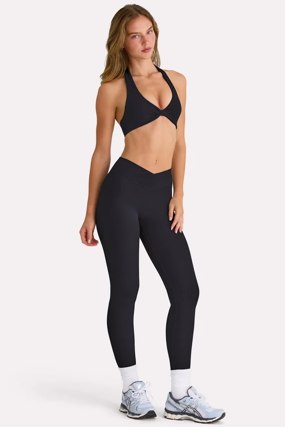 Soft Active-leggings i full längd i svart Soft Active-leggings i full längd i svart