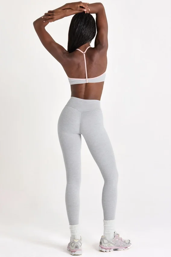Soft Active-leggings i gråmelerat Soft Active-leggings i gråmelerat