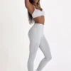 Soft Active-leggings i gråmelerat Soft Active-leggings i gråmelerat