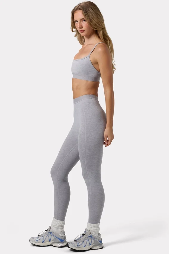 Soft Active-leggings i gråmelerat Soft Active-leggings i gråmelerat