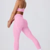 Soft Active-leggings med medelhög midja i babyrosa Soft Active-leggings med medelhög midja i babyrosa