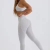 Soft Active-leggings med medelhög midja i grått Soft Active-leggings med medelhög midja i grått