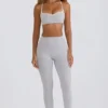 Soft Active-leggings med medelhög midja i grått Soft Active-leggings med medelhög midja i grått