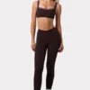 Soft Active-sport-BH med sömdetaljer i färgen Espresso Soft Active-sport-BH med sömdetaljer i färgen Espresso