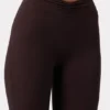 Soft Active-leggings med rynkad midja i färgen Espresso Soft Active-leggings med rynkad midja i färgen Espresso