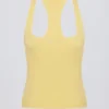 Soft Active-linne med racerback i färgen Lemon Soft Active-linne med racerback i färgen Lemon