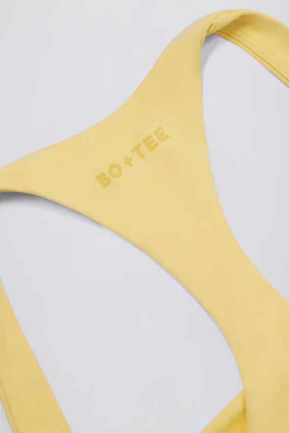 Soft Active-linne med racerback i färgen Lemon Soft Active-linne med racerback i färgen Lemon