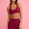 Soft Active minishorts i burgundy Soft Active minishorts i burgundy