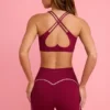 Soft Active minishorts i burgundy Soft Active minishorts i burgundy