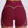 Soft Active minishorts i burgundy Soft Active minishorts i burgundy